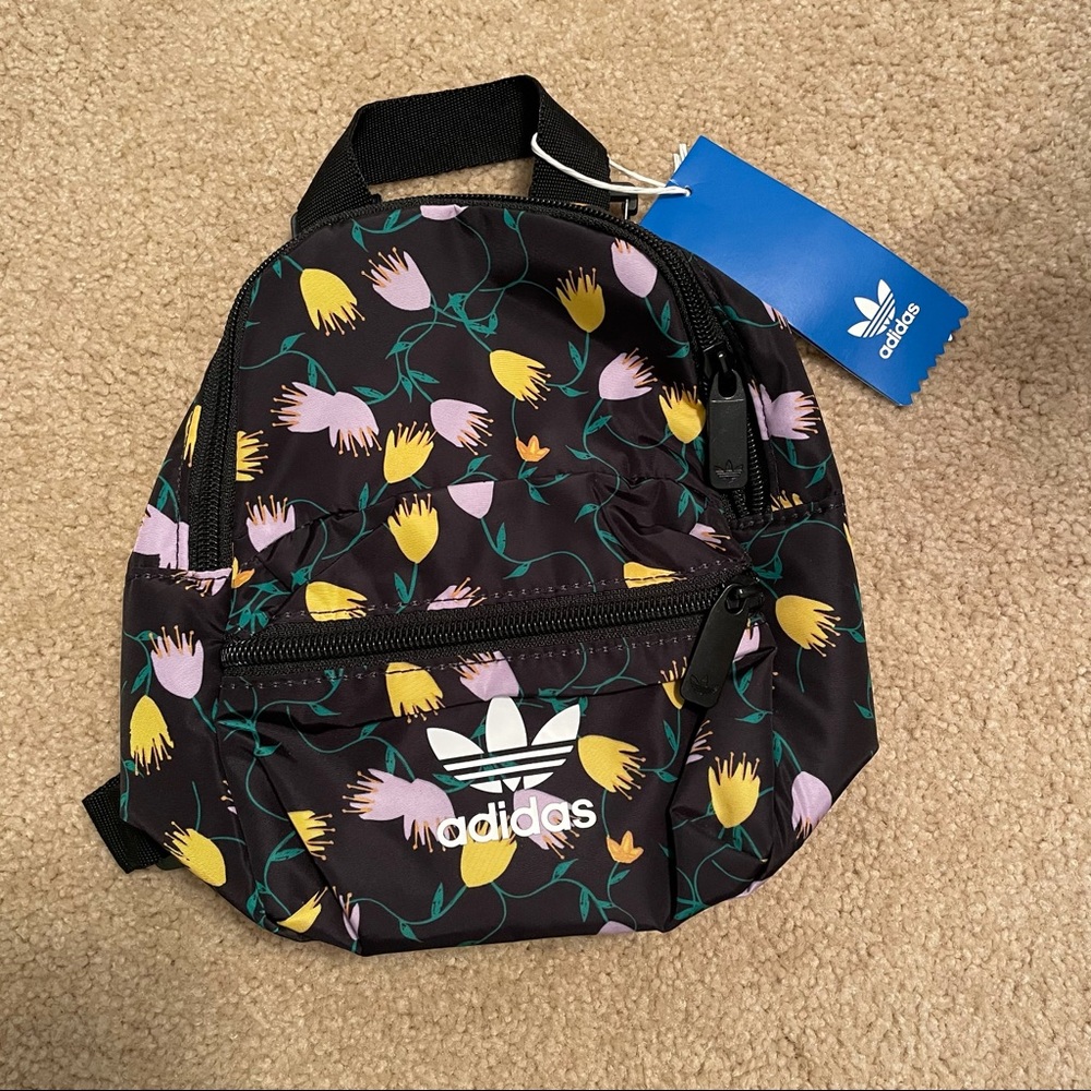 NWT ADIDAS Mini Backpack - Floral Print